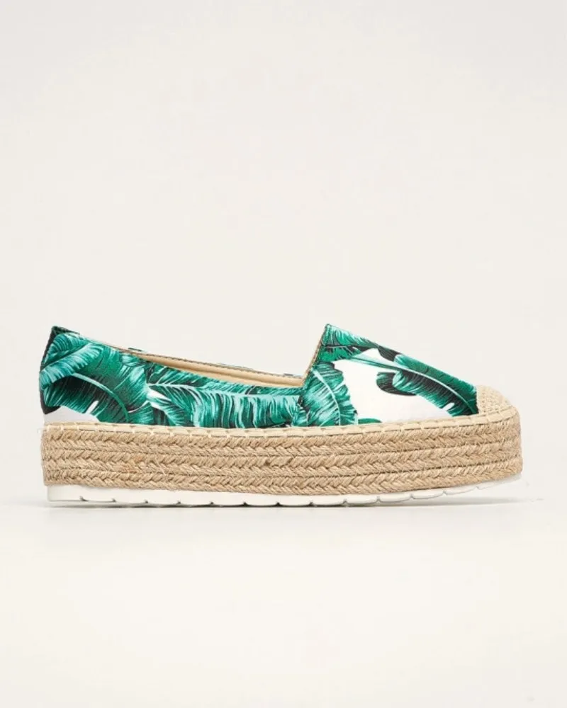 espadrilky na platforme