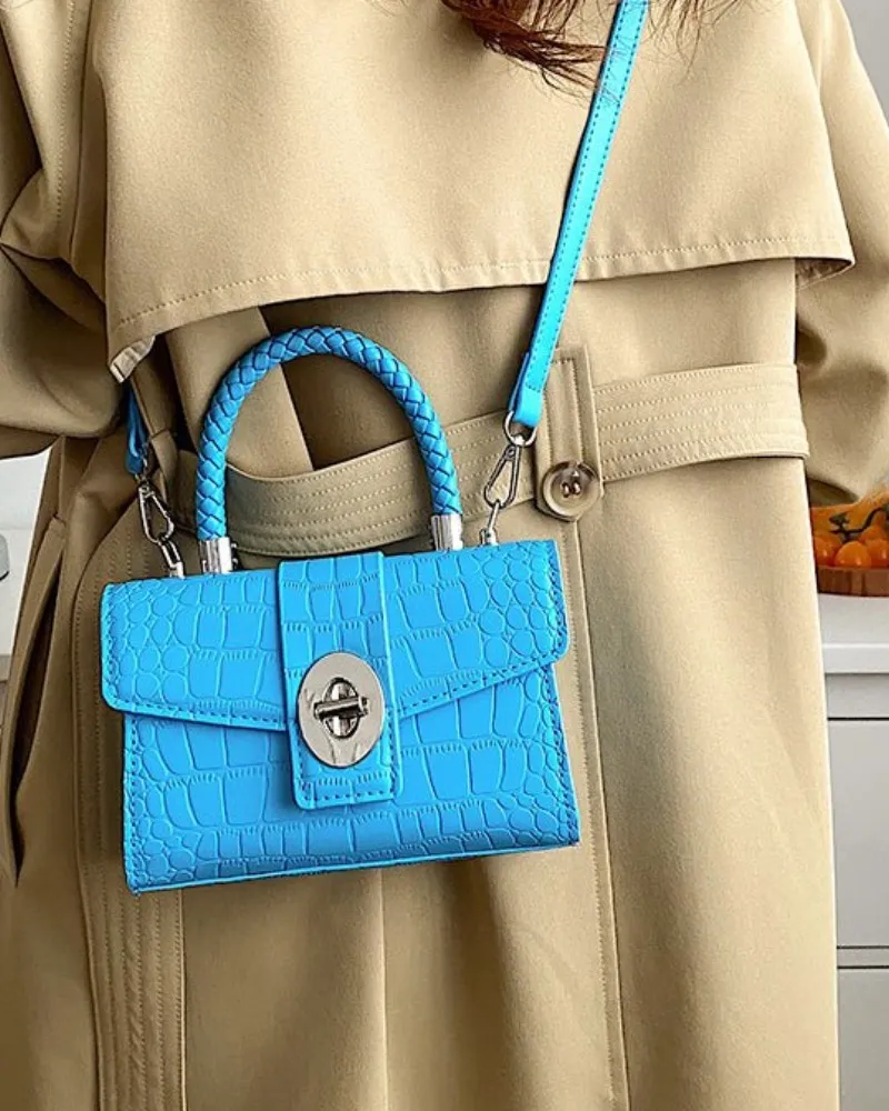 modra crossbody kabelka